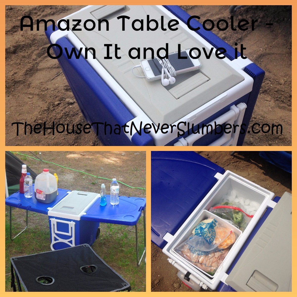 Amazon Table Cooler - This is a product that gets iffy reviews, but I own it and love it! Find out why it works well for my large family.