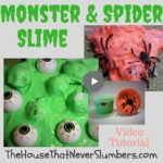 Monster Eyeball Slime & Spider Slime - This crazy slime is super fun and easy to make. It can be made by adding plastic eyeballs, spiders, or any other silly, small toys to your favorite slime recipe! It would make a great party favor. Watch our video tutorial below to find out how to make this slime and learn other slime-making tips from the experts.