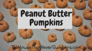 These Peanut Butter Pumpkins are adorable and so easy to make! They'll look impressive on the table at any autumn gathering. What recipe can be simpler than mixing common ingredients and adding food coloring? No cooking! No baking! This is a great recipe to add to your holiday favorites. 