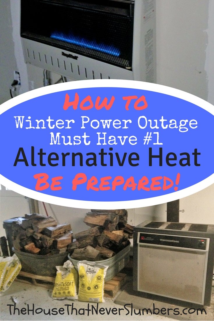 Winter Storm Preparedness - Alternative Heat without Electricity - All the times that we've had longterm power outages going back as far as I can remember have been the result of winter weather conditions. This means, in our area, having a way to heat your home that doesn't rely on the electrical grid is vital to survival.