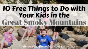 10 Free Things to Do with Your Kids in the Great Smoky Mountains - title