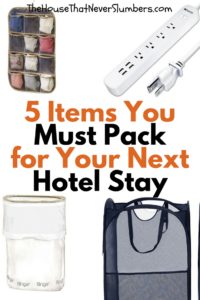 5 Simple Items You Must Pack for Your Next Hotel Stay - Pinterest 2