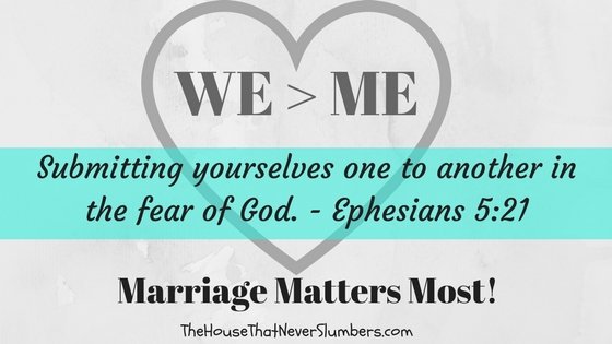 WE over Me - Ephesians 5_21