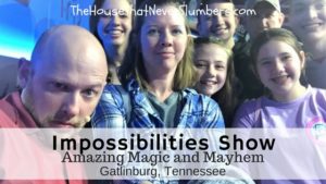 Impossibilities Show - Amazing Magic and Mayhem in Gatlinburg - title