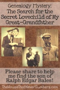 The Search for the Secret Lovechild of My Great-Grandfather [Genealogy Mystery] - #genealogy #familyhistory #old photos #ancestry #Indiana #ancestors #familytree