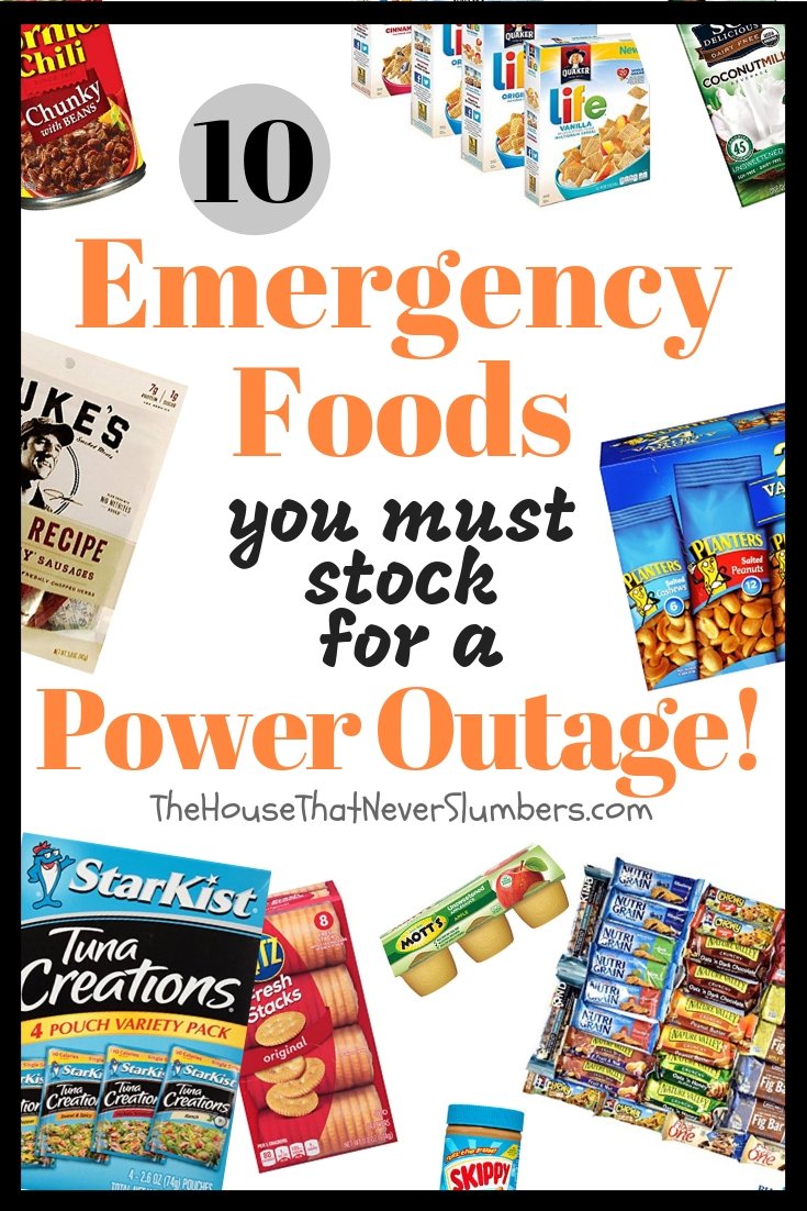10 Emergency Foods You Must Stock for a Power Outage Situation - #survival #hurricane #homesteading #poweroutage #emergencyfood