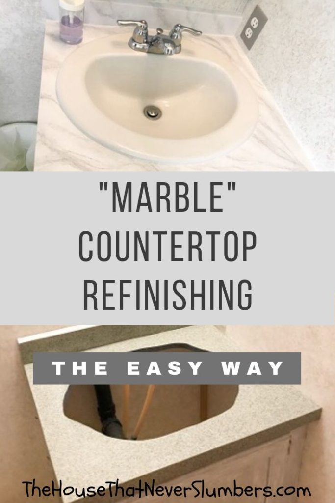 Easy Marble Countertop Refinishing With Giani