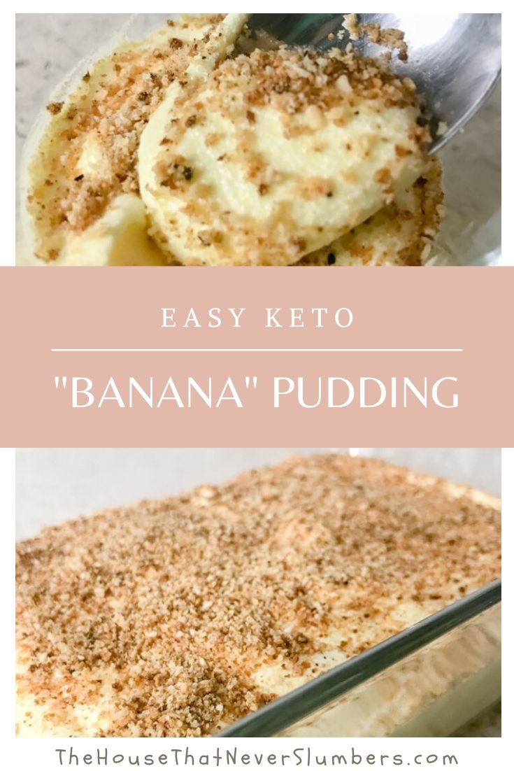 Easy Keto Banana Pudding Recipe