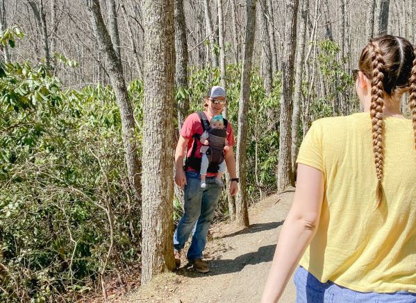 Laurel Falls Hike near Gatlinburg, Tennessee